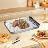 Maxbell Baking Sheet with Rack BBQ Household Cake with Cooling Rack Baking Sheet Pan XL