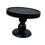 Maxbell Candle Plate Holder Retro Design Riser Candle Stand for Countertop SPA Events
