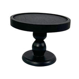 Maxbell Candle Plate Holder Retro Design Riser Candle Stand for Countertop SPA Events