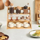 Maxbell Spice Display Rack 3 Layers Makeup Organizer for Desktop Kitchen Living Room