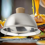 Maxbell Burger Cover Cheese Melting Dome for Teppanyaki Cheeseburger Kitchen Cooking