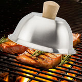 Maxbell Burger Cover Cheese Melting Dome for Teppanyaki Cheeseburger Kitchen Cooking