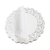Maxbell 140 Pieces Paper Doilies Multipurpose Paper Placemats for Party Wedding 6.50 inch