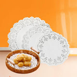Maxbell 140 Pieces Paper Doilies Multipurpose Paper Placemats for Party Wedding 6.50 inch