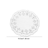 Maxbell 140 Pieces Paper Doilies Multipurpose Paper Placemats for Party Wedding 7.5 inch