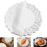 Maxbell 140 Pieces Paper Doilies Multipurpose Paper Placemats for Party Wedding 7.5 inch