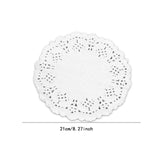 Maxbell 140 Pieces Paper Doilies Multipurpose Paper Placemats for Party Wedding 8.5 inch