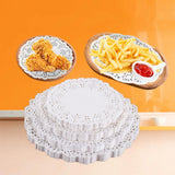 Maxbell 140 Pieces Paper Doilies Multipurpose Paper Placemats for Party Wedding 8.5 inch