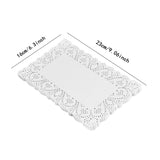 Maxbell 140Pcs Paper Doilies Decorative Table Decoration for Crafts Fried Food 16cmx23cm