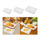 Maxbell 140Pcs Paper Doilies Decorative Table Decoration for Crafts Fried Food 16cmx23cm