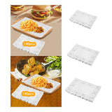 Maxbell 140Pcs Paper Doilies Decorative Table Decoration for Crafts Fried Food 16cmx23cm