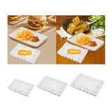 Maxbell 140Pcs Paper Doilies Decorative Table Decoration for Crafts Fried Food 16cmx23cm
