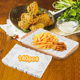 Maxbell 140Pcs Paper Doilies Decorative Table Decoration for Crafts Fried Food 19cmx30cm