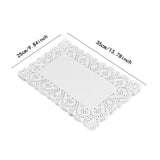 Maxbell 140Pcs Paper Doilies Decorative Table Decoration for Crafts Fried Food 25cmx35cm