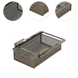 Maxbell Under Cabinet Organizer Iron Under Table Drawer for Cabinet Kitchen Bathroom