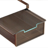 Maxbell Under Cabinet Organizer Iron Under Table Drawer for Cabinet Kitchen Bathroom