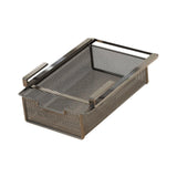 Maxbell Under Cabinet Organizer Iron Under Table Drawer for Cabinet Kitchen Bathroom