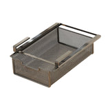 Maxbell Under Cabinet Organizer Iron Under Table Drawer for Cabinet Kitchen Bathroom