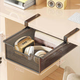 Maxbell Under Cabinet Organizer Iron Under Table Drawer for Cabinet Kitchen Bathroom