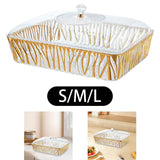 Maxbell Serving Tray with Lid Creative Storage Tray for New Year Celebrations Events S