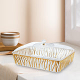 Maxbell Serving Tray with Lid Creative Storage Tray for New Year Celebrations Events S