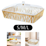 Maxbell Serving Tray with Lid Creative Storage Tray for New Year Celebrations Events S