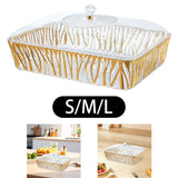 Maxbell Serving Tray with Lid Creative Storage Tray for New Year Celebrations Events S