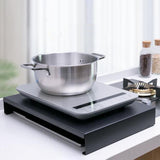 Maxbell Cooker Top Cover Kitchen Utensils Storage Rack Easy to Clean Countertop Shelf