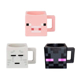 Maxbell Square Coffee Mug Decor Milk Tea Water Cup for Party Supplies Kitchen Office Pink