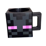 Maxbell Square Coffee Mug Decor Milk Tea Water Cup for Party Supplies Kitchen Office Black