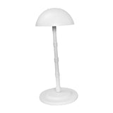 Maxbell Wig Stand Multifunction Portable Sturdy Hat Display Stand Mall Home Shop White
