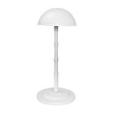 Maxbell Wig Stand Multifunction Portable Sturdy Hat Display Stand Mall Home Shop White