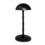 Maxbell Wig Stand Multifunction Portable Sturdy Hat Display Stand Mall Home Shop Black