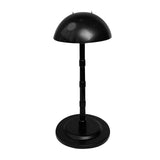 Maxbell Wig Stand Multifunction Portable Sturdy Hat Display Stand Mall Home Shop Black