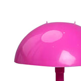 Maxbell Wig Stand Multifunction Portable Sturdy Hat Display Stand Mall Home Shop Rose Red