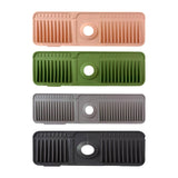 Maxbell Sink Splash Guard Foldable Kitchen Sink Drain Pad for Countertop Bathroom RV Pink