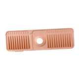 Maxbell Sink Splash Guard Foldable Kitchen Sink Drain Pad for Countertop Bathroom RV Pink