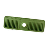 Maxbell Sink Splash Guard Foldable Kitchen Sink Drain Pad for Countertop Bathroom RV Green
