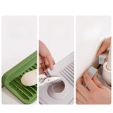 Maxbell Sink Splash Guard Foldable Kitchen Sink Drain Pad for Countertop Bathroom RV Green