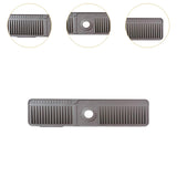 Maxbell Sink Splash Guard Foldable Kitchen Sink Drain Pad for Countertop Bathroom RV Gray