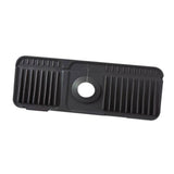 Maxbell Sink Splash Guard Foldable Kitchen Sink Drain Pad for Countertop Bathroom RV Black