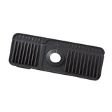 Maxbell Sink Splash Guard Foldable Kitchen Sink Drain Pad for Countertop Bathroom RV Black