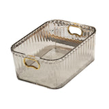 Maxbell Acrylic Makeup Storage Bin Jewelry Organizer Multipurpose for Sundries Snack Clear