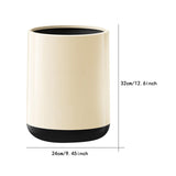 Maxbell Wastebasket Garbage Bin Bedroom Home Container Basket Laundry Room Trash Can Without Lid