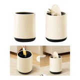 Maxbell Wastebasket Garbage Bin Bedroom Home Container Basket Laundry Room Trash Can Without Lid