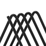 Maxbell Divided Rack with 4 Slots Metal Cutting Board Storage Rack for Cutting Board