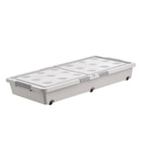 Maxbell Under Bed Storage Box Multipurpose Organization for Duvets Bedding Bed Sheet 100cmx50cmx13.5cm