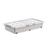 Maxbell Under Bed Storage Box Multipurpose Organization for Duvets Bedding Bed Sheet 100cmx50cmx17cm