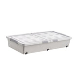 Maxbell Under Bed Storage Box Multipurpose Organization for Duvets Bedding Bed Sheet 100cmx50cmx17cm
