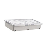 Maxbell Under Bed Storage Box Multipurpose Organization for Duvets Bedding Bed Sheet 100cmx50cmx17cm